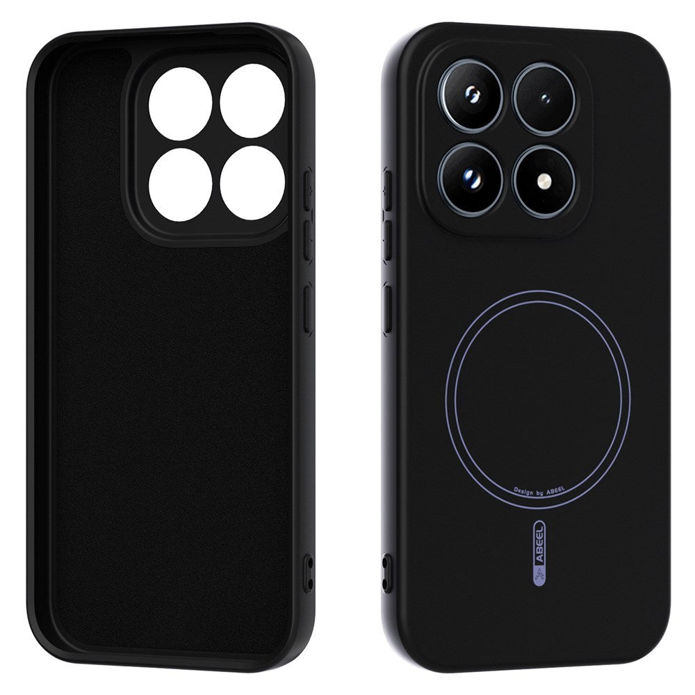 Xiaomi 17 Silikone Mobil Cover - MagSafe Kompatibel - Sort