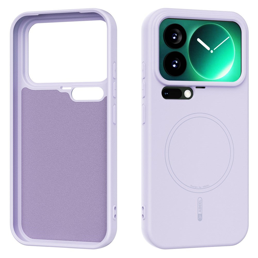 Xiaomi 17 Pro Silikone Mobil Cover - MagSafe Kompatibel - Lilla