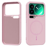 Xiaomi 17 Pro Silikone Mobil Cover - MagSafe Kompatibel - Lyserød