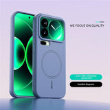 Xiaomi 17 Pro Silikone Mobil Cover - MagSafe Kompatibel - Blå