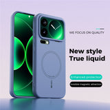 Xiaomi 17 Pro Max Silikone Mobil Cover - MagSafe Kompatibel - Blå