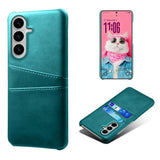 EIDERWOOD Samsung Galaxy S26 Kunstlæder Bagside Cover m. Kortholder - Grøn
