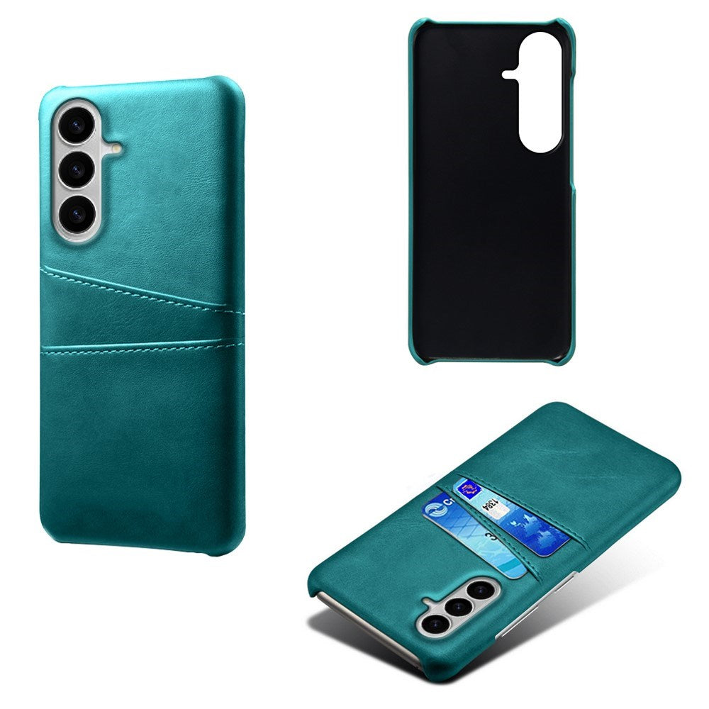 EIDERWOOD Samsung Galaxy S26 Kunstlæder Bagside Cover m. Kortholder - Grøn