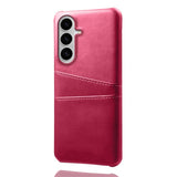 EIDERWOOD Samsung Galaxy S26 Kunstlæder Bagside Cover m. Kortholder - Pink