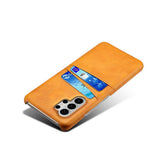 EIDERWOOD Samsung Galaxy S26 Ultra Kunstlæder Bagside Cover m. Kortholder - Orange