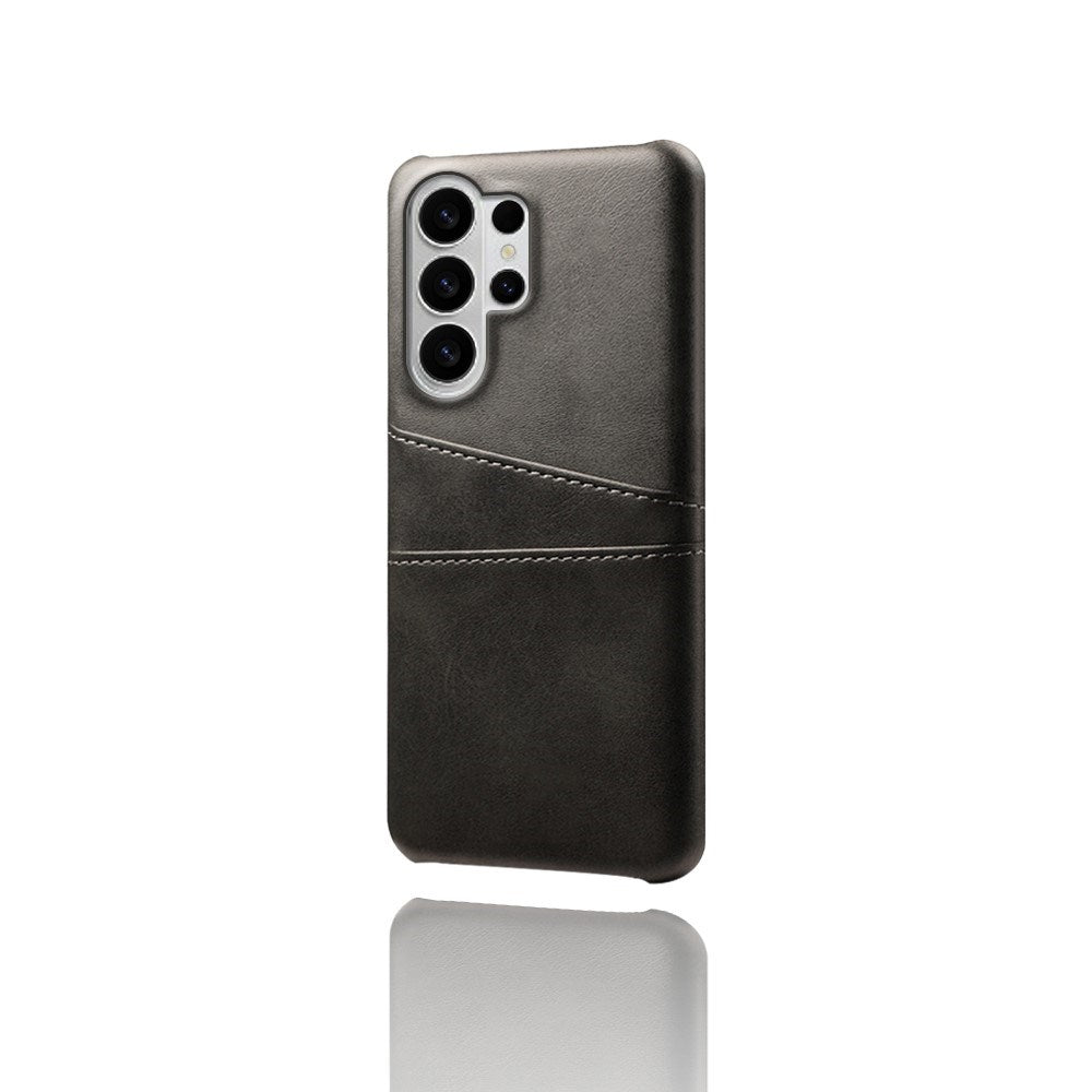 EIDERWOOD Samsung Galaxy S26 Ultra Kunstlæder Bagside Cover m. Kortholder - Sort