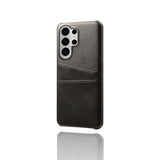 EIDERWOOD Samsung Galaxy S26 Ultra Kunstlæder Bagside Cover m. Kortholder - Sort