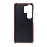 EIDERWOOD Samsung Galaxy S26 Ultra Kunstlæder Bagside Cover m. Kortholder - Rød