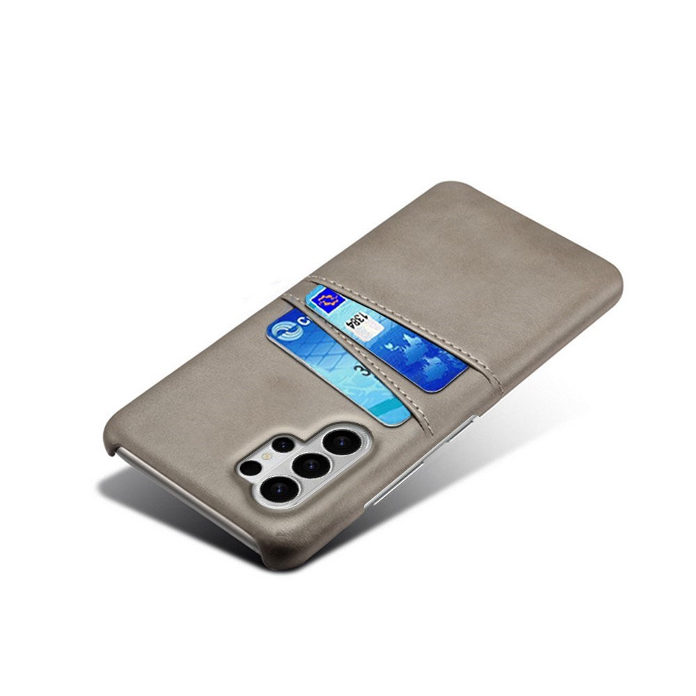 EIDERWOOD Samsung Galaxy S26 Ultra Kunstlæder Bagside Cover m. Kortholder - Grå
