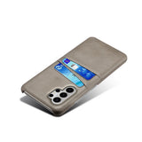 EIDERWOOD Samsung Galaxy S26 Ultra Kunstlæder Bagside Cover m. Kortholder - Grå
