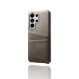 EIDERWOOD Samsung Galaxy S26 Ultra Kunstlæder Bagside Cover m. Kortholder - Grå