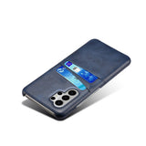 EIDERWOOD Samsung Galaxy S26 Ultra Kunstlæder Bagside Cover m. Kortholder - Blå