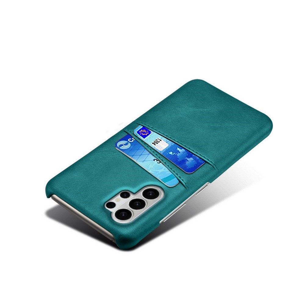 EIDERWOOD Samsung Galaxy S26 Ultra Kunstlæder Bagside Cover m. Kortholder - Grøn