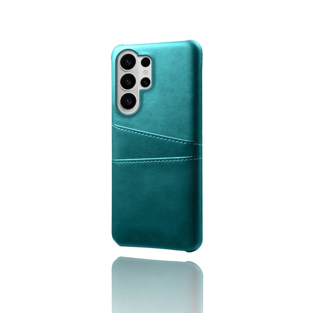 EIDERWOOD Samsung Galaxy S26 Ultra Kunstlæder Bagside Cover m. Kortholder - Grøn