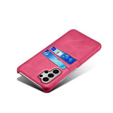 EIDERWOOD Samsung Galaxy S26 Ultra Kunstlæder Bagside Cover m. Kortholder - Pink