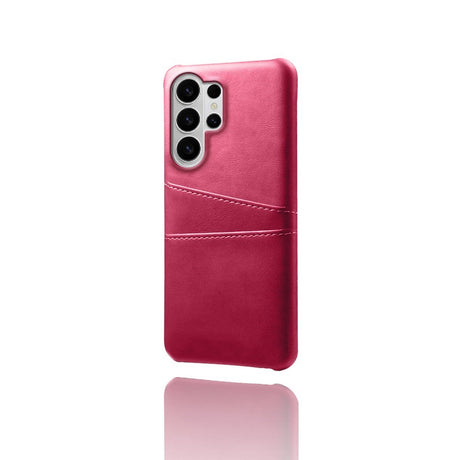 EIDERWOOD Samsung Galaxy S26 Ultra Kunstlæder Bagside Cover m. Kortholder - Pink