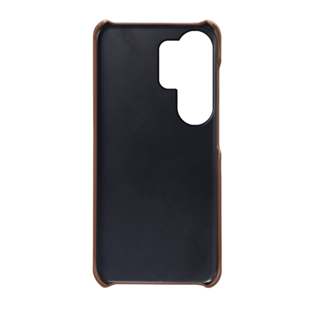 EIDERWOOD Samsung Galaxy S26 Ultra Kunstlæder Bagside Cover m. Kortholder - Brun