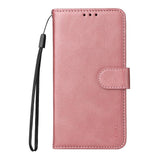 Samsung Galaxy S26 Ultra ENKAY - 2-i-1 Kunstlæder Cover inkl. Skærmbeskyttelsesglas - Lyserød