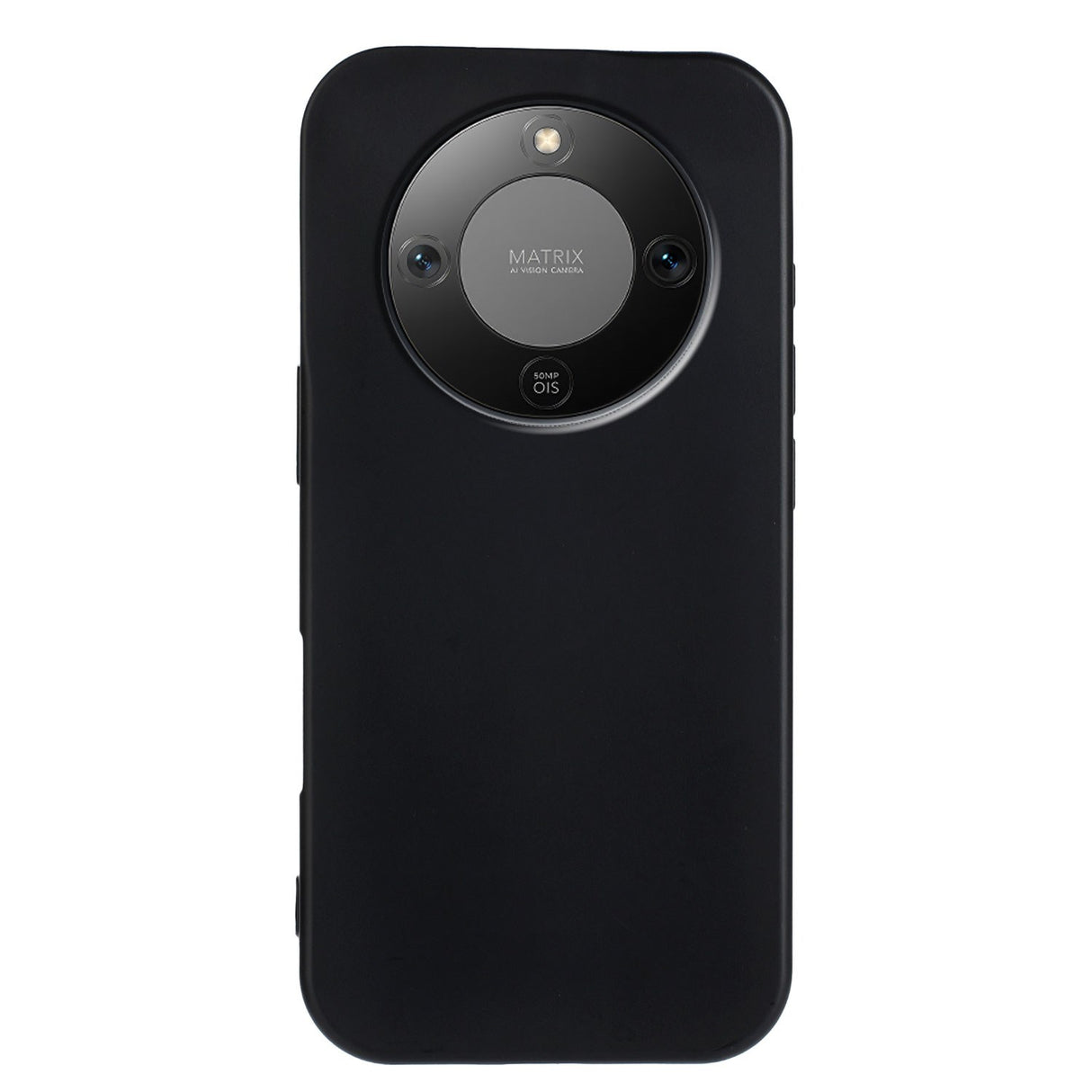 Honor Magic8 Lite EIDERWOOD Fleksibelt Plast Mobil Cover - Mat Sort