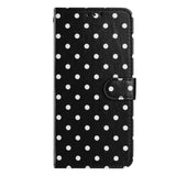 EIDERWOOD Xiaomi 17 Pro Max Kunstlæder Flip Mobil Cover m. Polka Design - Sort