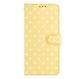 EIDERWOOD Xiaomi 17 Pro Max Kunstlæder Flip Mobil Cover m. Polka Design - Gul