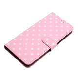 EIDERWOOD Xiaomi 17 Pro Max Kunstlæder Flip Mobil Cover m. Polka Design - Lyserød