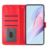 EIDERWOOD Xiaomi 17 Pro Max Kunstlæder Flip Mobil Cover m. Polka Design - Rød