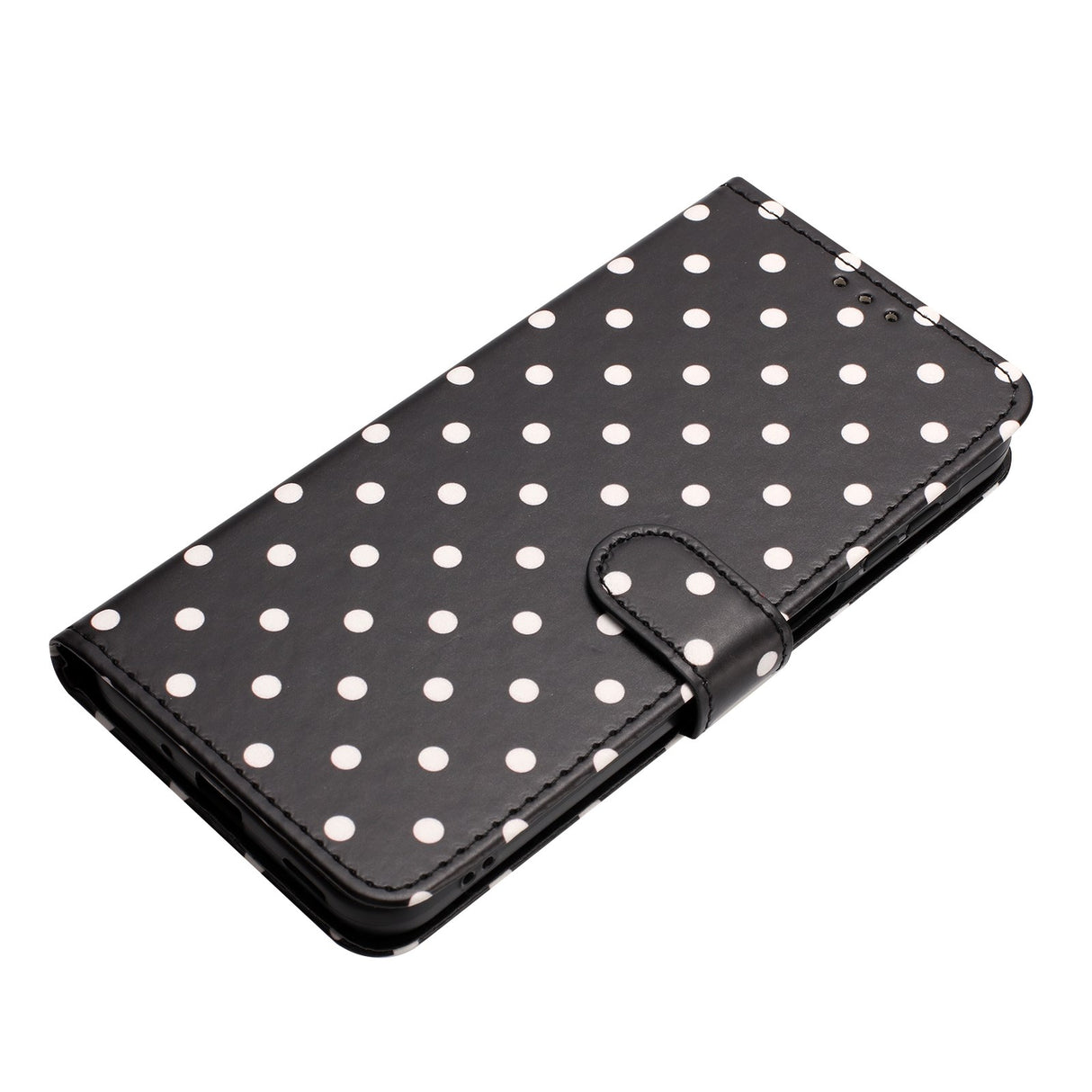 EIDERWOOD Xiaomi 17 Pro Kunstlæder Flip Mobil Cover m. Polka Design - Sort