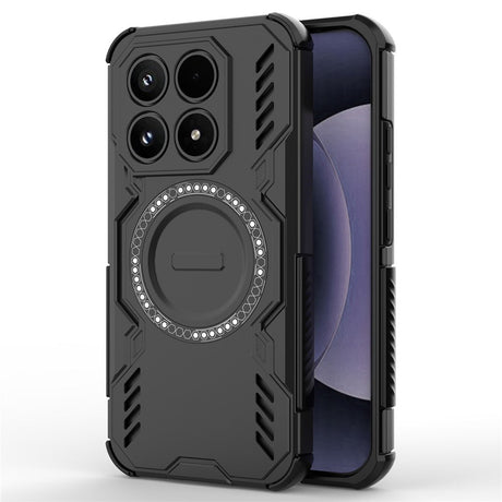 EIDERWOOD Xiaomi 17 Håndværker Hybrid Mobil Cover m. Varmeafledning - Sort