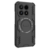 EIDERWOOD Xiaomi 17 Håndværker Hybrid Mobil Cover m. Varmeafledning - Sort