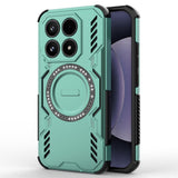 EIDERWOOD Xiaomi 17 Håndværker Hybrid Mobil Cover m. Varmeafledning - Grøn