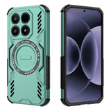 EIDERWOOD Xiaomi 17 Håndværker Hybrid Mobil Cover m. Varmeafledning - Grøn