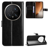 Honor Magic8 Pro EIDERWOOD Kunstlæder Cover m. Strop - Sort