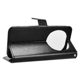 Honor Magic8 Pro EIDERWOOD Kunstlæder Cover m. Strop - Sort