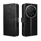 Honor Magic8 Pro EIDERWOOD Kunstlæder Cover m. Strop - Sort