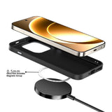 OnePlus 15 Carbon FIber Mobil Cover - MagSafe Kompatibel - Sort/Rød