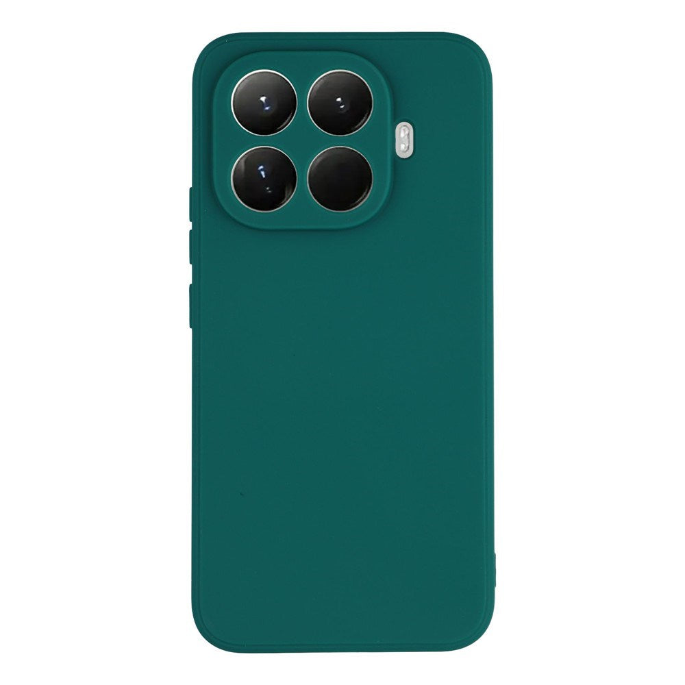 Xiaomi 15T Pro EIDERWOOD Fleksibelt Plastik Mobil Cover - Mørkegrøn