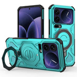 EIDERWOOD Xiaomi 17 Pro Max Håndværker Mobil Cover med Magnetisk Kickstand - Turkis