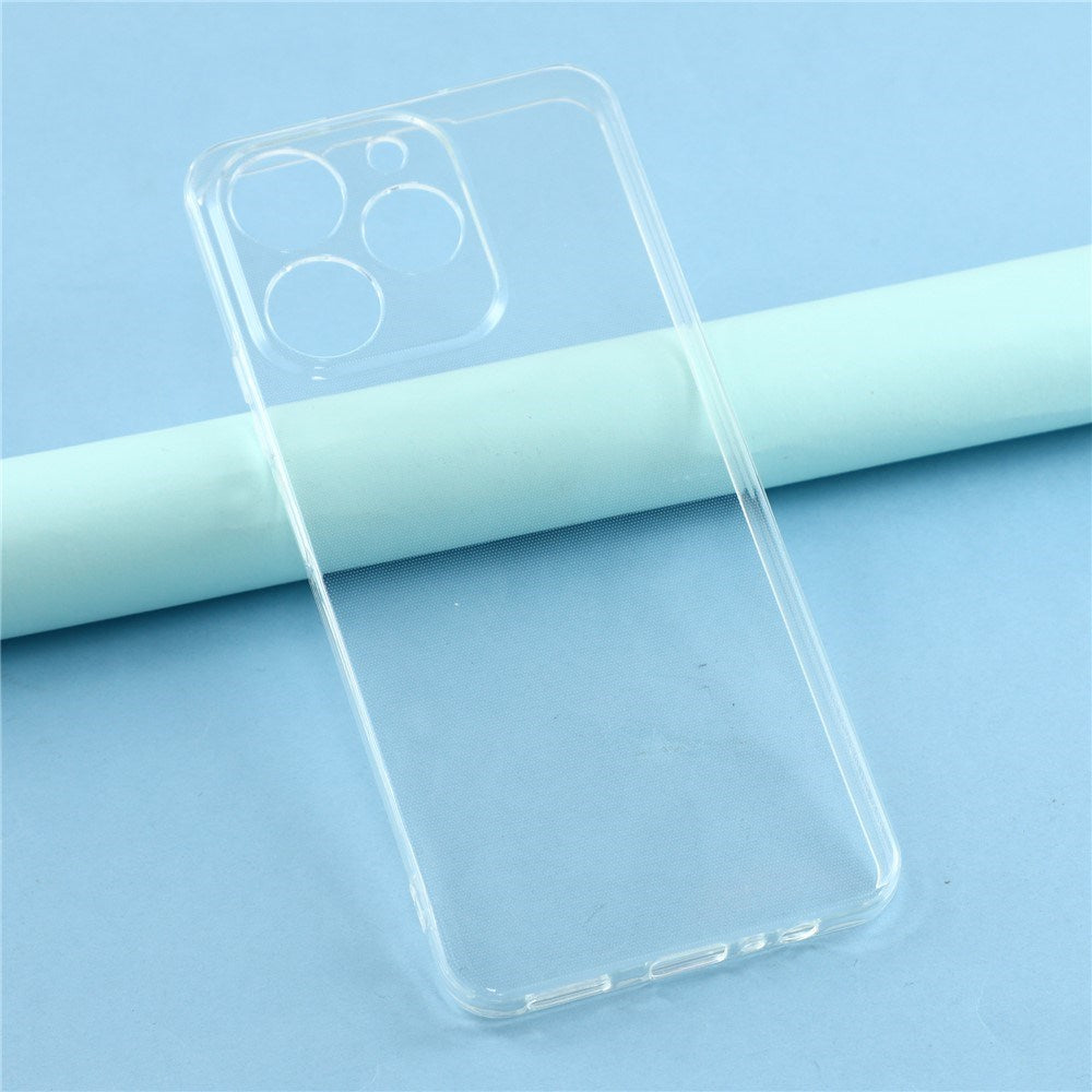 Realme Note 70T EIDERWOOD Fleksibelt Plast Bagside Cover - Gennemsigtig