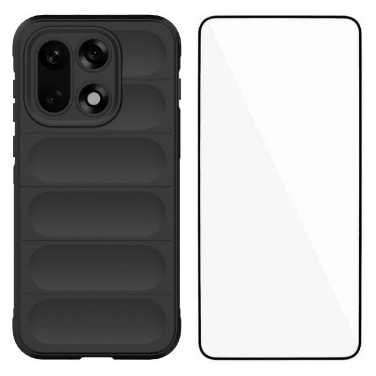 EIDERWOOD OnePlus 15 Håndværker Mobil Cover + Skærmbeskyttelse - Sort