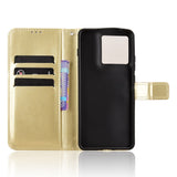 EIDERWOOD Motorola Edge 70 Kunstlæder Flip Cover m. Strop & Pung - Guld