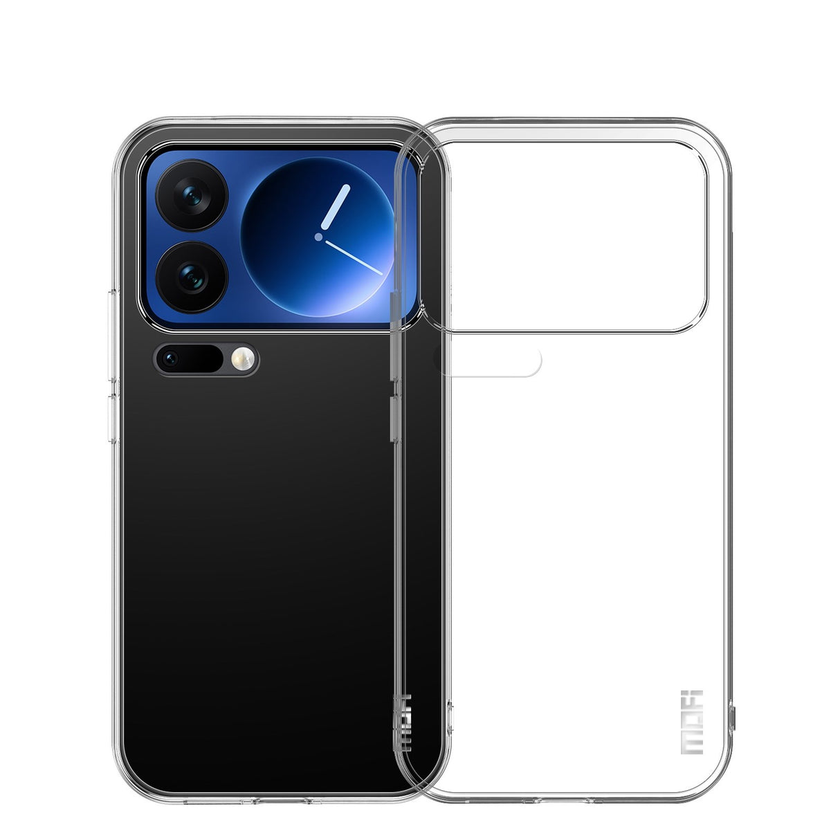 MOFI Xiaomi 17 Pro Max Slankt Plastik Mobil Cover - Gennemsigtig