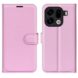 OPPO Find X9 Pro - EIDERWOOD Kunstlæder Flip Cover - Lyserød
