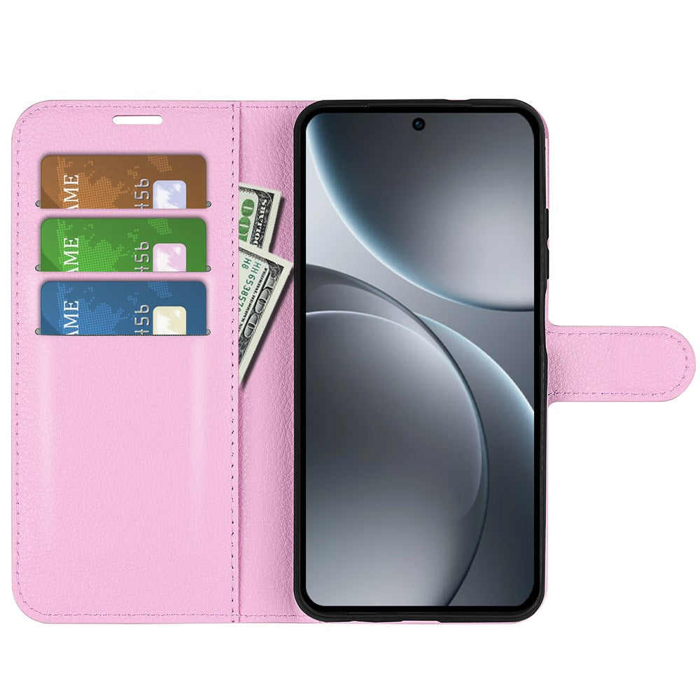 OPPO Find X9 Pro - EIDERWOOD Kunstlæder Flip Cover - Lyserød