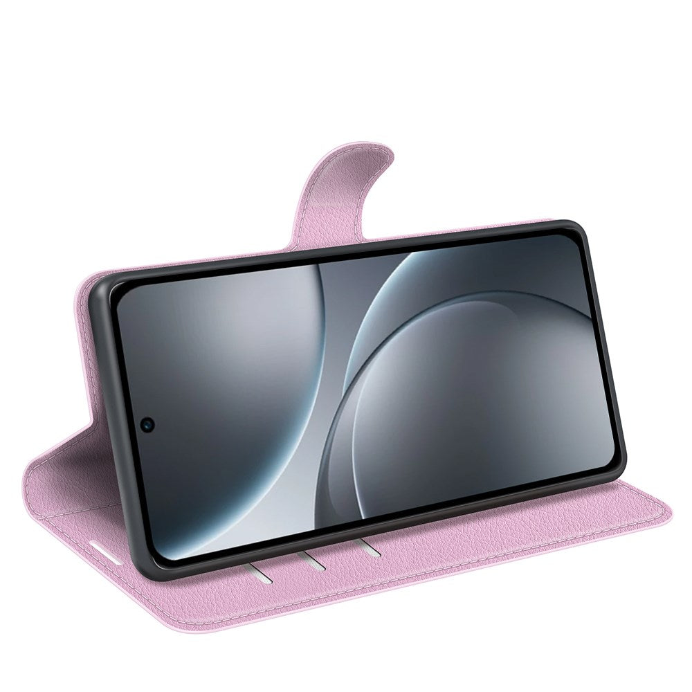 OPPO Find X9 Pro - EIDERWOOD Kunstlæder Flip Cover - Lyserød