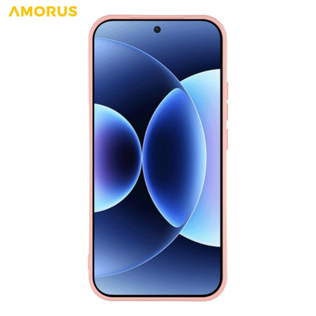 Xiaomi 17 Pro Amorus Fleksibelt Plastik Mobil Cover - Lyserød