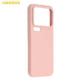 Xiaomi 17 Pro Amorus Fleksibelt Plastik Mobil Cover - Lyserød