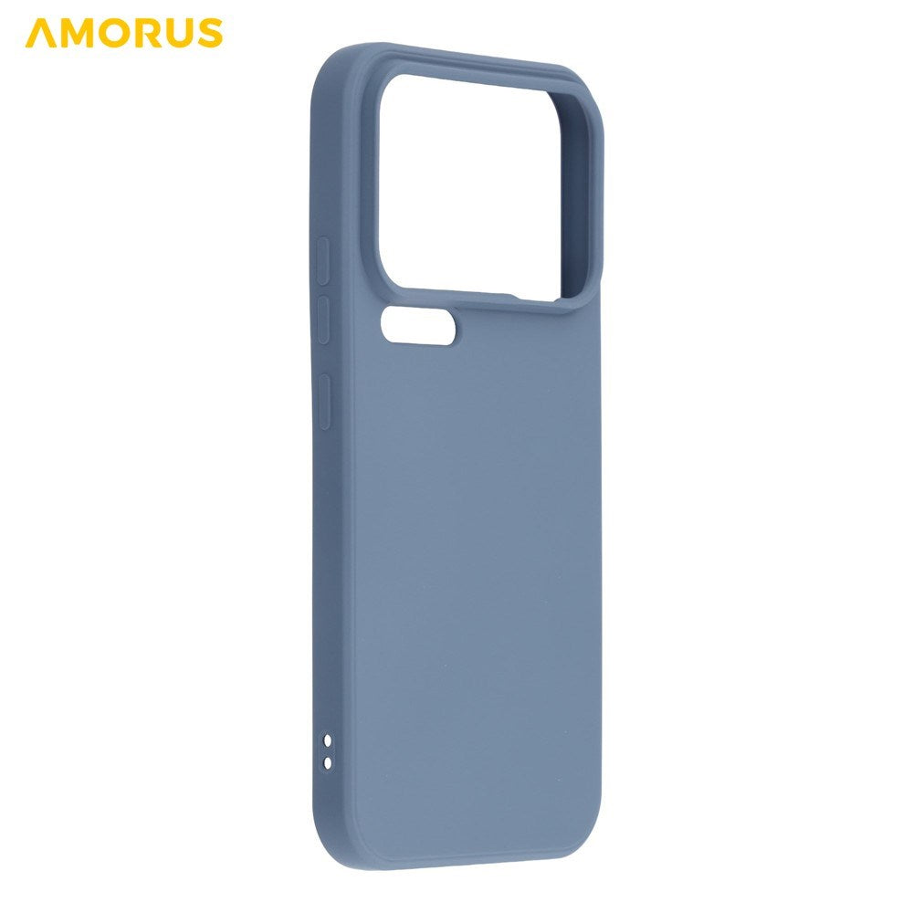 Xiaomi 17 Pro Amorus Fleksibelt Plastik Mobil Cover - Blå