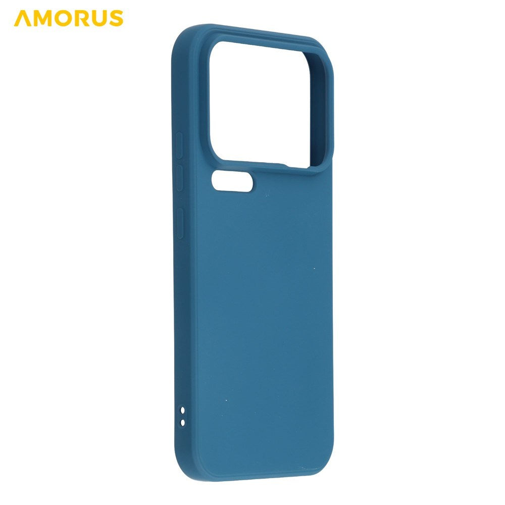 Xiaomi 17 Pro Amorus Fleksibelt Plastik Mobil Cover - Mørkeblå