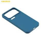 Xiaomi 17 Pro Amorus Fleksibelt Plastik Mobil Cover - Mørkeblå